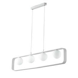 Φωτιστικό Οροφής - Ράγα I-Roxy-S4 White Luce Ambiente Design Αλουμίνιο
