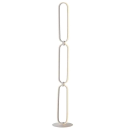 Φωτιστικό Δαπέδου Led-Infinity-PT White Luce Ambiente Design Αλουμίνιο