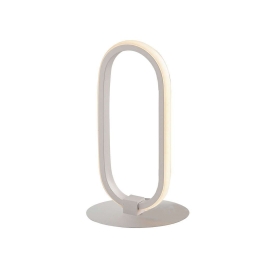 Φωτιστικό Επιτραπέζιο Led-Infinity-L White Luce Ambiente Design Αλουμίνιο