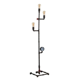 Φωτιστικό Δαπέδου I-Amarcord-PT3 Rust Luce Ambiente Design Μέταλλο