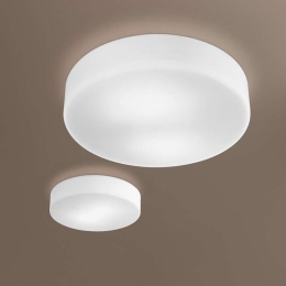 Φωτιστικό Οροφής - Πλαφονιέρα Led Graff Led 3567-61-102 White Fabas Luce Μέταλλο,Γυαλί
