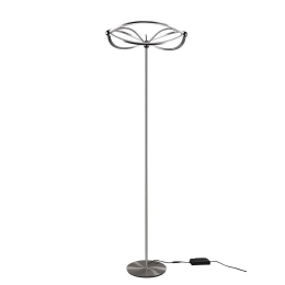 Φωτιστικό Δαπέδου Charivari 421210107 52x175cm 1xSMD LED 31W 4100lm 3000K Nickel Trio Lighting