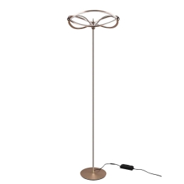 Φωτιστικό Δαπέδου Charivari 421210108 52x175cm 1xSMD LED 31W 4100lm 3000K Brass Trio Lighting