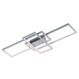Φωτιστικό Οροφής - Πλαφονιέρα Led Thiago RGBW 652610307 Nickel Trio Lighting Μέταλλο