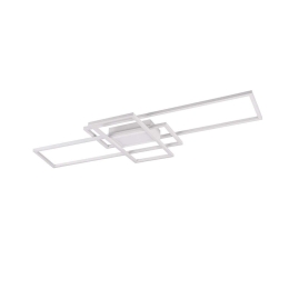 Φωτιστικό Οροφής - Πλαφονιέρα Led Irvine 620010431 105x42cm White Trio Lighting Μέταλλο