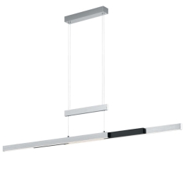 Φωτιστικό Οροφής - Ράγα Trajan 375310505 42W Led 95-150cm Silver Trio Lighting Μέταλλο