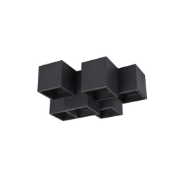 Φωτιστικό Οροφής - Σποτ Fernando 604900632 37x30cm Black Trio Lighting Μέταλλο