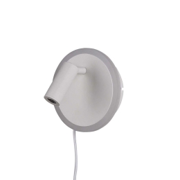 Φωτιστικό Τοίχου-Απλίκα Led Jordan 500Lm, 200Lm 15cm White Mat 229210231 Trio Lighting Μέταλλο