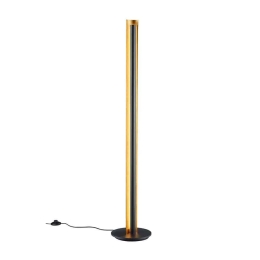 Φωτιστικό Δαπέδου Led Texel 1450Lm 142x25cm Black 474410179 Trio Lighting Μέταλλο