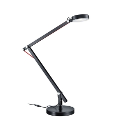 Φωτιστικό Γραφείου Led Amsterdam 500Lm 18x90cm Black 527920102 Trio Lighting