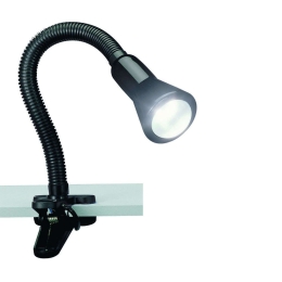 Φωτιστικό Γραφείου Flexo 8x30cm Black 5028010-02 Trio Lighting