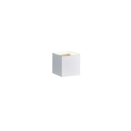Φωτιστικό Τοίχου-Απλίκα Led Louis 430Lm 10x10cm White Mat 223310131 Trio Lighting Αλουμίνιο