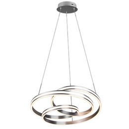 Φωτιστικό Οροφής Nuria 326210107 60x150cm 1xSMD LED 60W 7200lm Nickel Trio Lighting