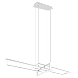 Φωτιστικό Οροφής Salinas 320310331 34W Led 110x40x150cm White Mat Trio Lighting Μέταλλο