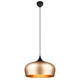 Φωτιστικό Οροφής Chiron 310890108 1xE27 40W Φ45cm 150cm Brass Mat Trio Lighting Αλουμίνιο