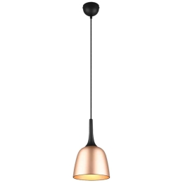 Φωτιστικό Οροφής Chiron 310800108 1xE27 40W Φ20cm 150cm Brass Mat Trio Lighting Αλουμίνιο