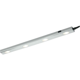 Γραμμικό Φωτιστικό Aragon 273170487 4x80lm 3000K Led 55x4x2cm Titanium Trio Lighting Πλαστικό