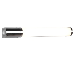 Φωτιστικό Τοίχου - Απλίκα Piera 284074206 8W Led 41,5x5,5cm Chrome Trio Lighting Πλαστικό