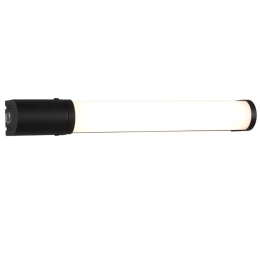Φωτιστικό Τοίχου - Απλίκα Piera 284074232 8W Led 41,5x5,5cm Black Mat Trio Lighting Πλαστικό