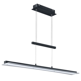 Φωτιστικό Οροφής - Ράγα Smash R32421132 1xLed 18W 100x150cm Black Mat RL Lighting Μέταλλο