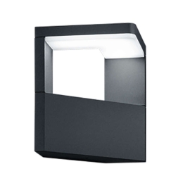Φωτιστικό Τοίχου - Απλίκα Ganges 221760142 9W Led 17x15cm Anthracite Trio Lighting