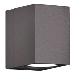 Φωτιστικό Τοίχου - Απλίκα Tiber 229160142 1x3W Led 7x10cm Anthracite Trio Lighting