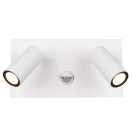 Φωτιστικό Τοίχου - Απλίκα Tunga 222969231 2x3,5W Led 23x12cm Με Αισθητήρα White Mat Trio Lighting