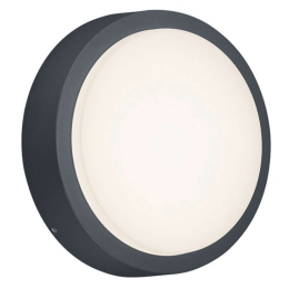 Φωτιστικό Τοίχου - Απλίκα Breg 227260142  1x8,5W Led Φ20cm Anthracite Trio Lighting