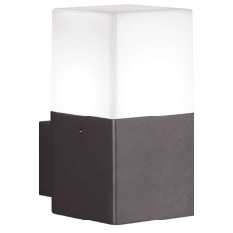 Φωτιστικό Τοίχου - Απλίκα Hudson 220060142 1xE14 4W Led 8x17cm Anthracite Trio Lighting
