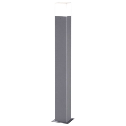 Φωτιστικό Δαπέδου Hudson 420060187 1xE14 4W Led 8x8x80cm Titanium Trio Lighting