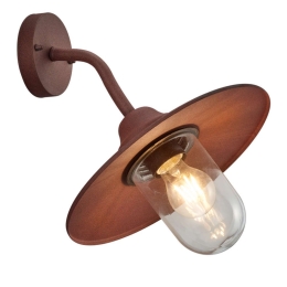 Φωτιστικό Τοίχου - Απλίκα Brenta 201760124 1xE27 40W Φ30cm 32cm Rusty Trio Lighting