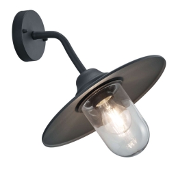 Φωτιστικό Τοίχου - Απλίκα Brenta 201760142 1xE27 40W Φ30cm 32cm Anthracite Trio Lighting