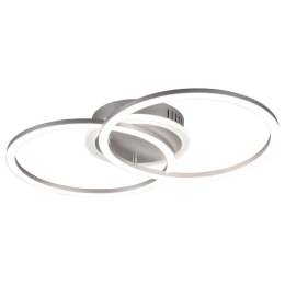 Φωτιστικό Οροφής - Πλαφονιέρα Venida R62783187 25W Led 30x50x7cm Titanium RL Lighting Μέταλλο