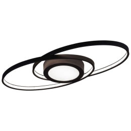 Φωτιστικό Οροφής - Πλαφονιέρα Galaxy R62991142 27W Led 23x57x4cm Anthracite RL Lighting Μέταλλο