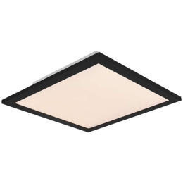 Φωτιστικό Οροφής - Πλαφονιέρα Gamma R62863032 13,5W Led 29x29x5cm Black Mat RL Lighting Μέταλλο