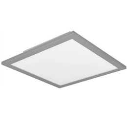 Φωτιστικό Οροφής - Πλαφονιέρα Alpha R62323087 13,5W Led 29x29x5cm Titanium RL Lighting Μέταλλο