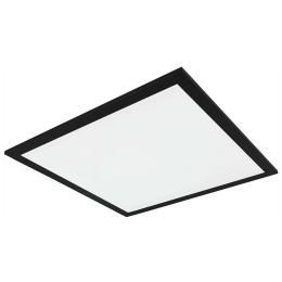 Φωτιστικό Οροφής - Πλαφονιέρα Alpha R62324532 18W Led 45x45x5cm Black Mat RL Lighting Μέταλλο