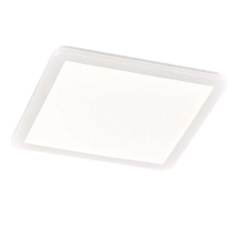 Φωτιστικό Οροφής - Πλαφονιέρα Camillus R62932001 24W Led 40x40x3cm White RL Lighting Πλαστικό
