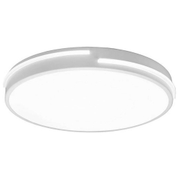 Φωτιστικό Οροφής - Πλαφονιέρα Tacoma R62241131 24W Led Φ40cm 5cm White Mat RL Lighting Μέταλλο