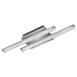 Φωτιστικό Οροφής - Πλαφονιέρα Street R62812100 2x4,5W Led 13x50x5cm Chrome RL Lighting Μέταλλο