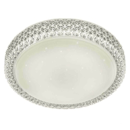 Φωτιστικό Οροφής - Πλαφονιέρα Pegasus R62422100 21W Led Φ39cm 8cm Starlight Effect White RL Lighting Acrylic