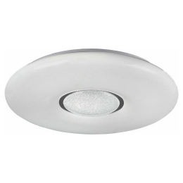 Φωτιστικό Οροφής - Πλαφονιέρα Lia R65051000 20W Led Φ41cm 7cm Starlight Effect White RL Lighting Πλαστικό
