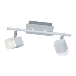 Φωτιστικό Οροφής - Σποτ Roubaix R82152131 2x4W Led 9x34x14cm White Mat RL Lighting