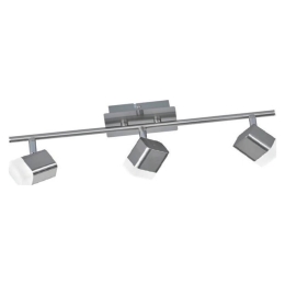 Φωτιστικό Οροφής - Σποτ Roubaix R82153107 3x4W Led 9x48x14cm Nickel Mat RL Lighting