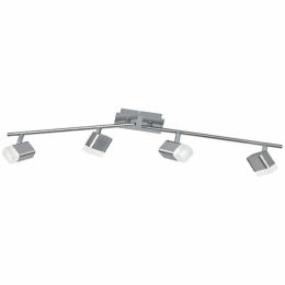 Φωτιστικό Οροφής - Σποτ Roubaix R82154107 4x4W Led 9x78x14cm Nickel Mat RL Lighting