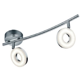 Φωτιστικό Οροφής - Σποτ Rennes R82412106 2x4W Led 10x40x17cm Chrome RL Lighting