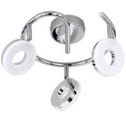 Φωτιστικό Οροφής - Σποτ Rennes R82413906 3x4W Led Φ25cm 19cm Chrome RL Lighting