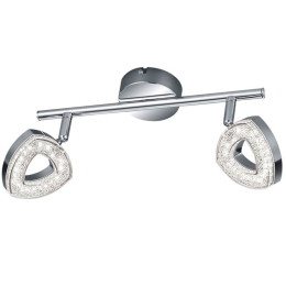 Φωτιστικό Οροφής - Σποτ Tours R82132106 2x4,5W Led 8x30x13cm Chrome RL Lighting
