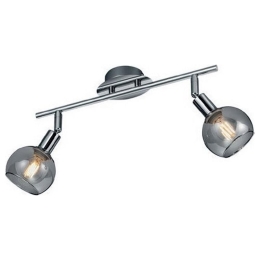 Φωτιστικό Οροφής - Σποτ Brest R80592006 2xE14 15W 9x40x20cm Chrome RL Lighting