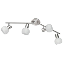 Φωτιστικό Οροφής - Σποτ Antibes R80174007 4xE14 28W 11x69x20cm Nickel Mat RL Lighting